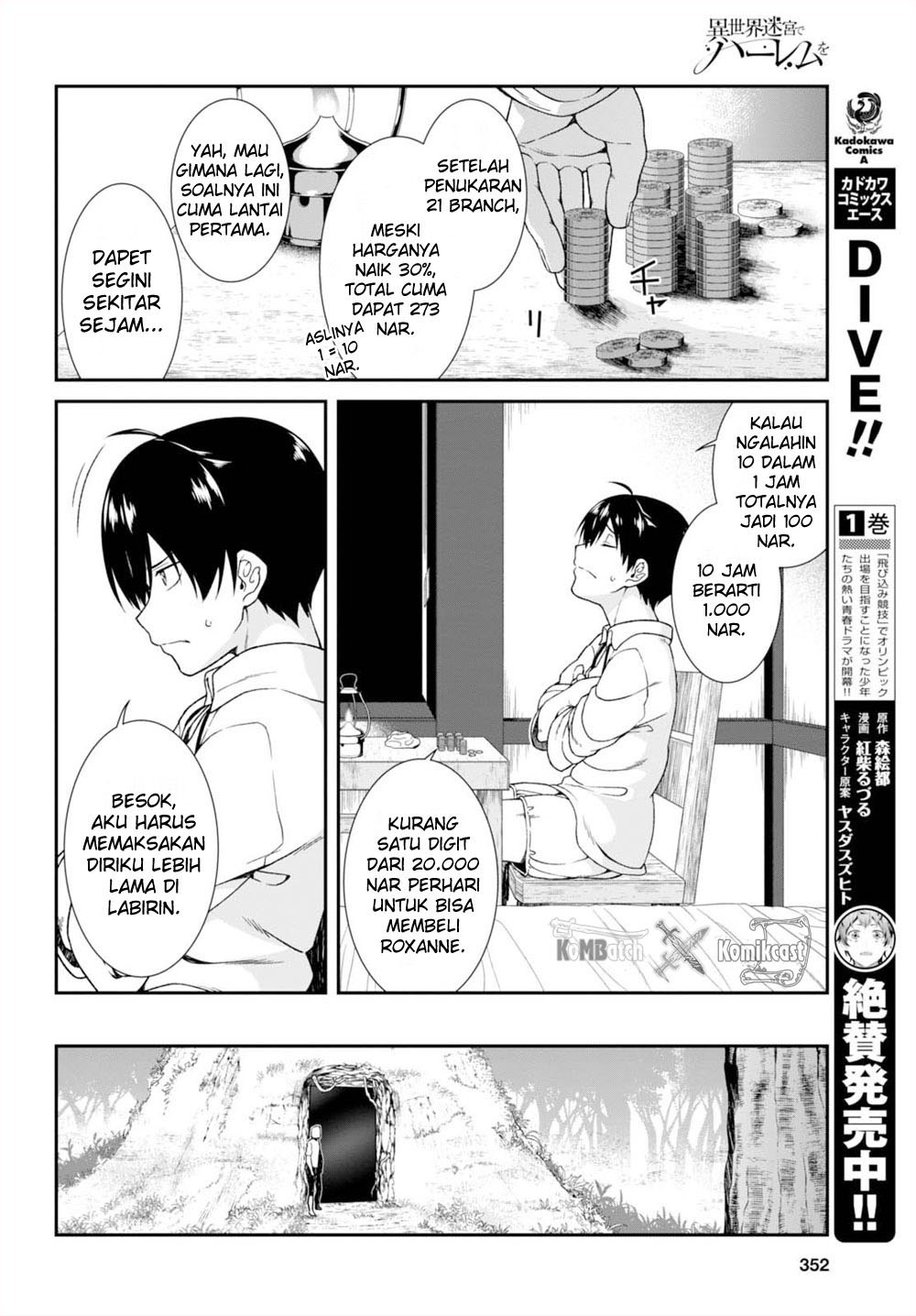 Isekai Meikyuu de Harem wo Chapter 05 Gambar 17